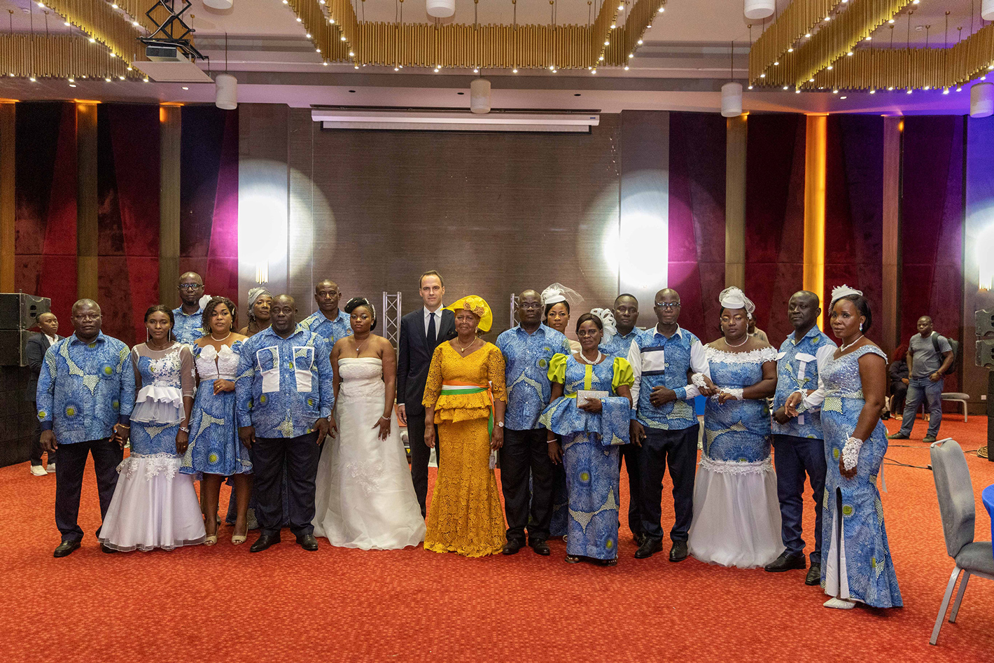 Abidjan Terminal : 16 collaborateurs d’Abidjan terminal célèbrent leur mariage collectif