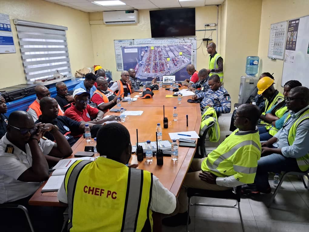 Abidjan Terminal engage ses parties prenantes dans un exercice de sûreté conduit avec succès