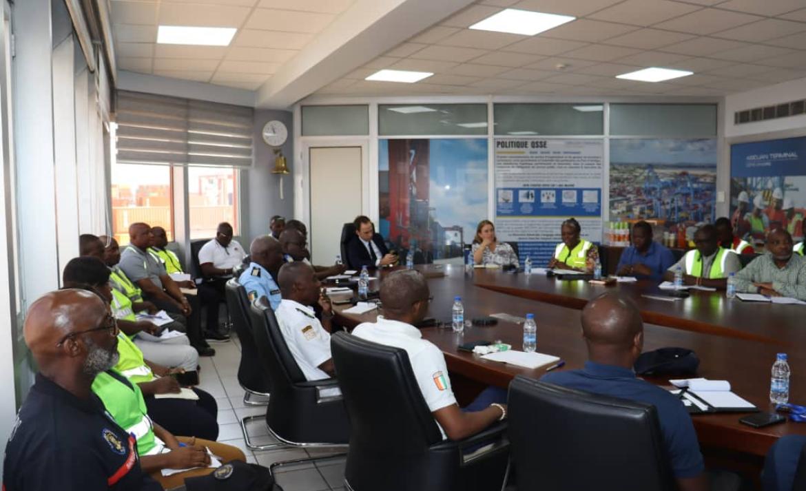 Abidjan Terminal réalise avec succès un exercice de sureté de ses installations