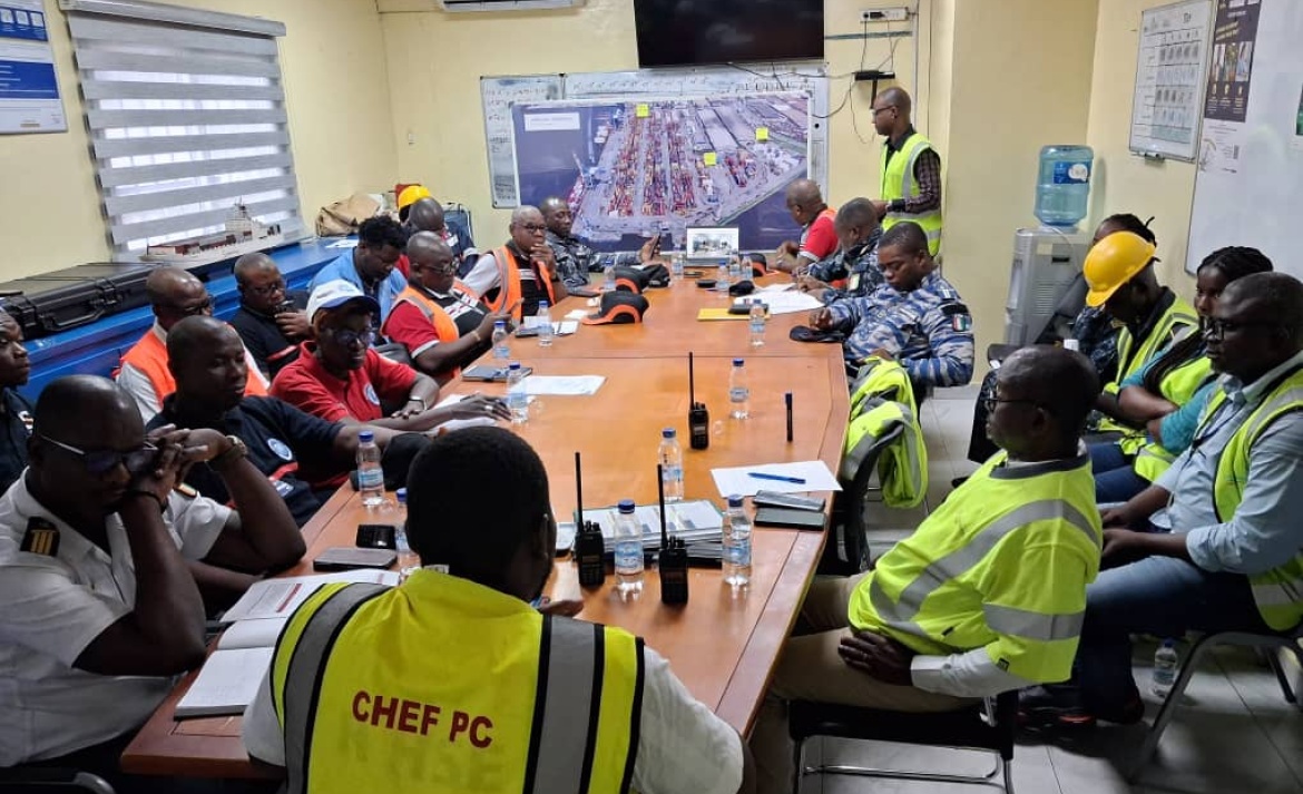 Abidjan Terminal engage ses parties prenantes dans un exercice de sûreté conduit avec succès
