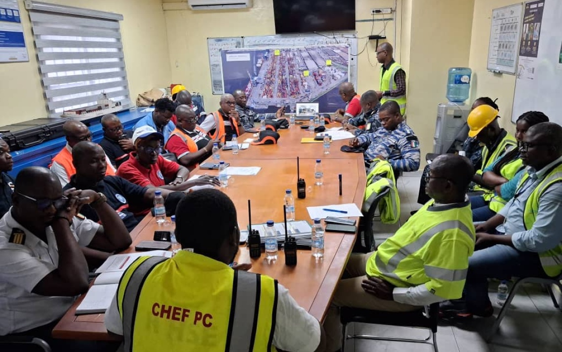 Abidjan Terminal engage ses parties prenantes dans un exercice de sûreté conduit avec succès