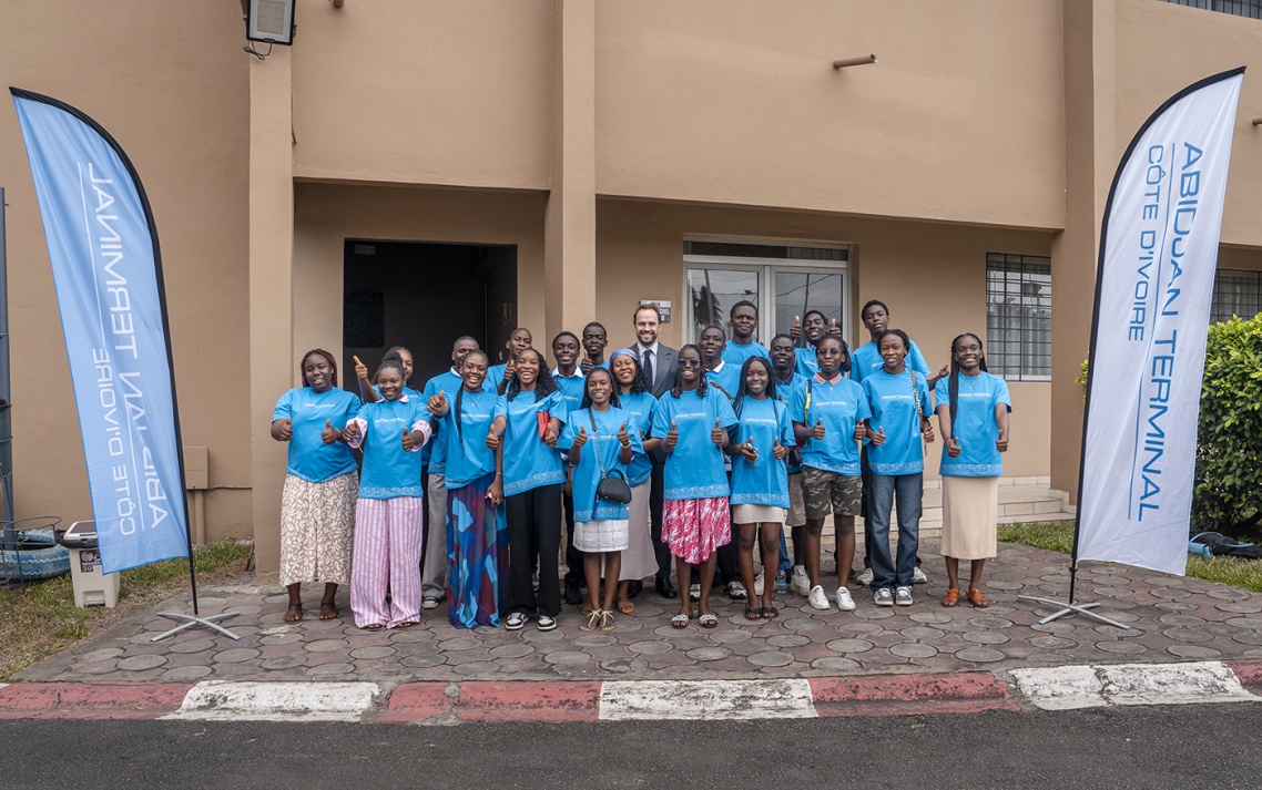 Abidjan Terminal célèbre l’excellence scolaire et honore 25 enfants de ses collaborateurs